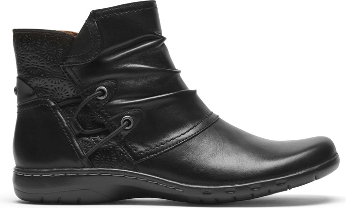Cobb Hill Boots Penfield Ruch Boot Black - Wide