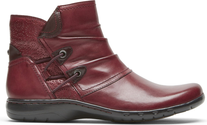Cobb Hill Boots Penfield Ruch Boot Red - Extra Wide