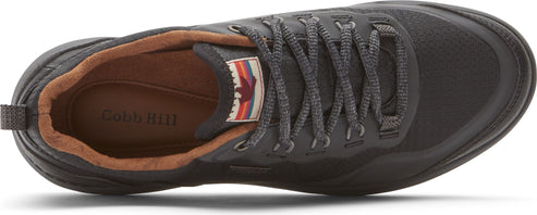 Cobb Hill Shoes Skylar Mesh Lace Waterproof Black - Wide