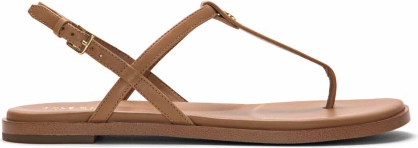 Cole Haan Sandals Flora Thong Pecan Leather Brown