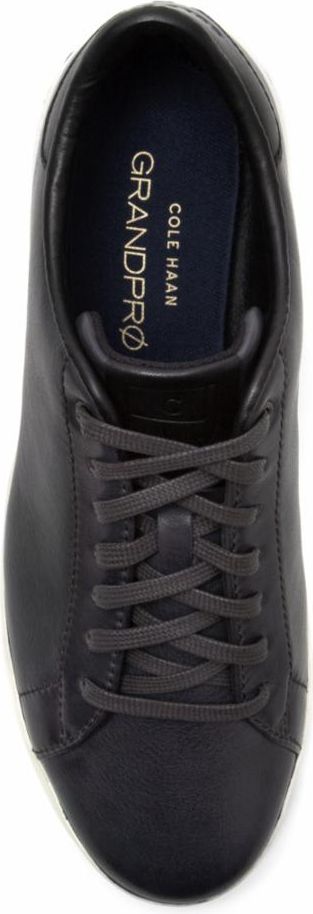 Cole Haan Shoes Grandpro Tennis Burnished Pavement Leather Black