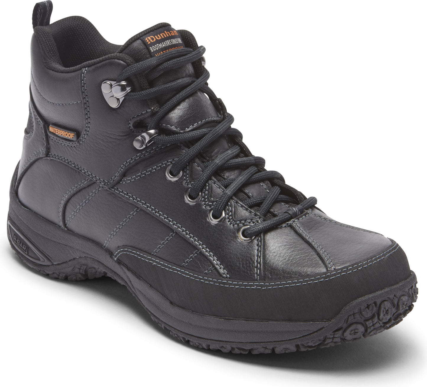 Dunhan Boots Ludlow Lawrence Mid Black - Extra Wide