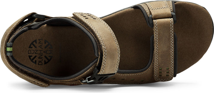 Dunhan Sandals Newport Nolan Adjustable Sandal Tan - Extra Wide
