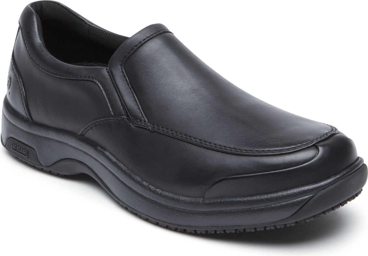 Dunhan Shoes 8000 Battery Park Service Slip-on Black - Extra Wide