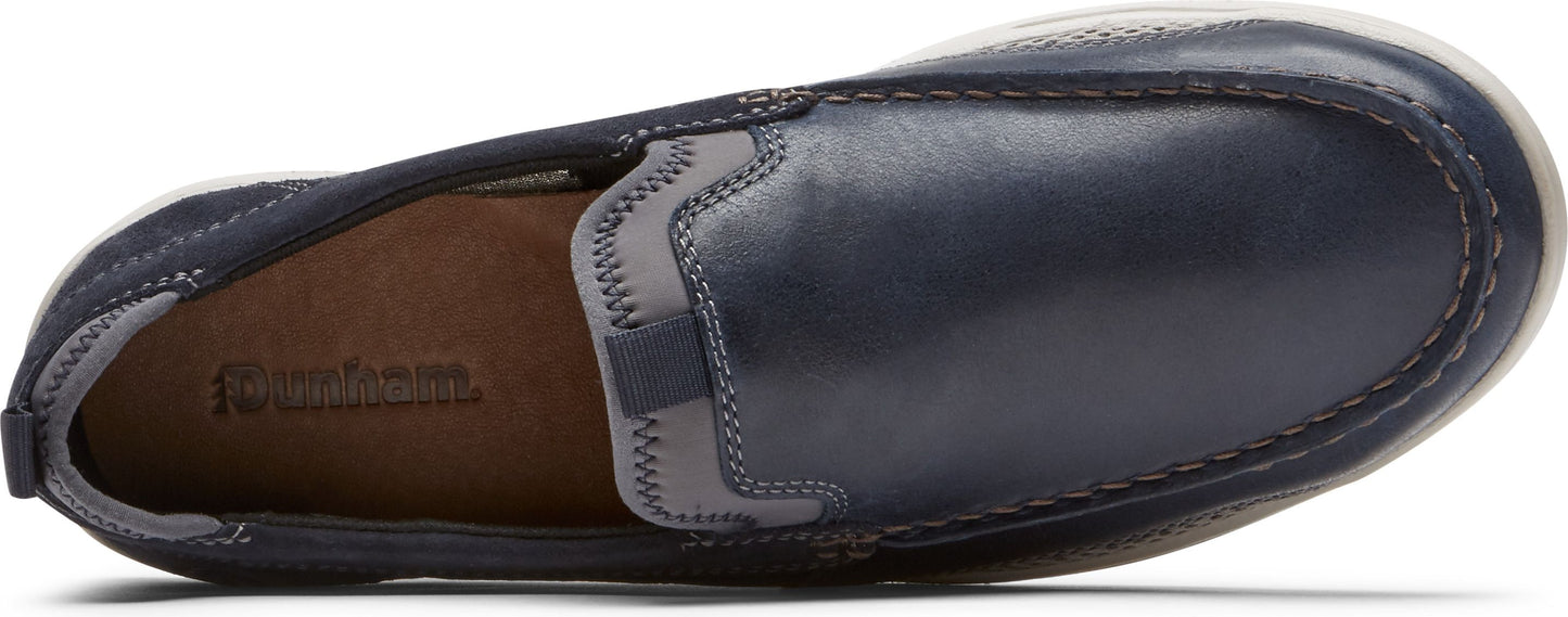 Dunhan Shoes Fitsmart Loafer Blue - Extra Wide