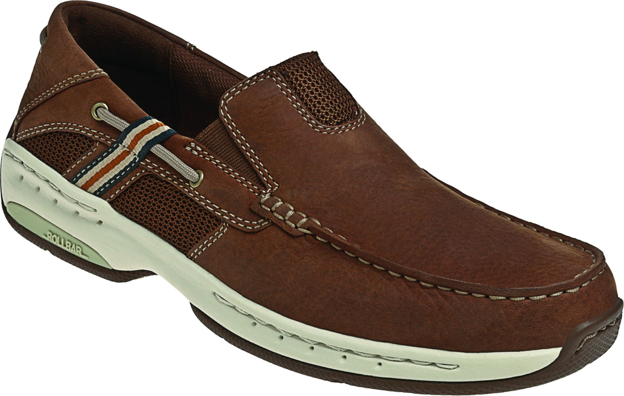 Dunhan Shoes Waterford Windward Slip-on Brown - Wide