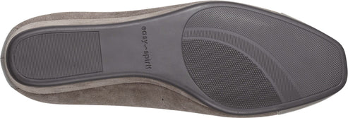 sole of a gray shoe with 'easy spirit' text