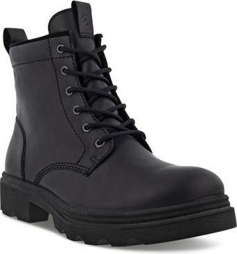 Ecco Boots Grainer Lace Up Black
