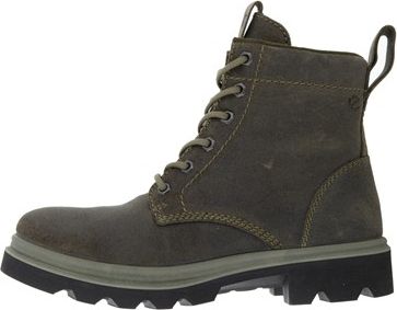 Ecco Boots Grainer Lace Up Tarmac