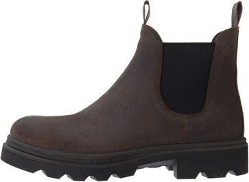 Ecco Boots Grainer Pull On Coffee