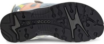 A shoe sole with an 'ecco' logo.