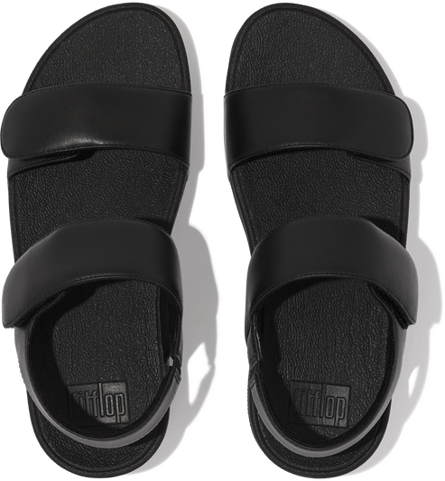 FitFlop Sandals Lulu Adjustable Back Strap Black