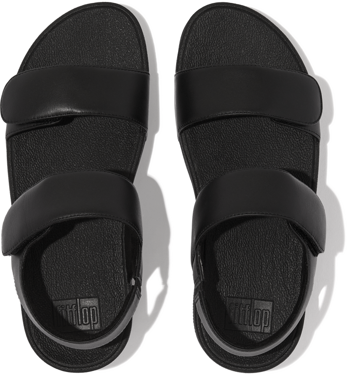 FitFlop Sandals Lulu Adjustable Back Strap Black