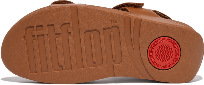 FitFlop Sandals Lulu Adjustable Back Strap Tan