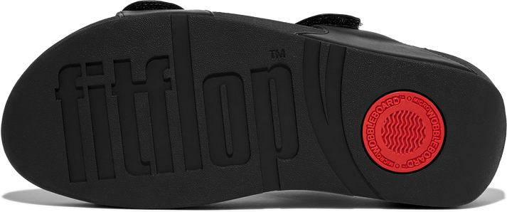 FitFlop Sandals Lulu Adjustable Slide Black