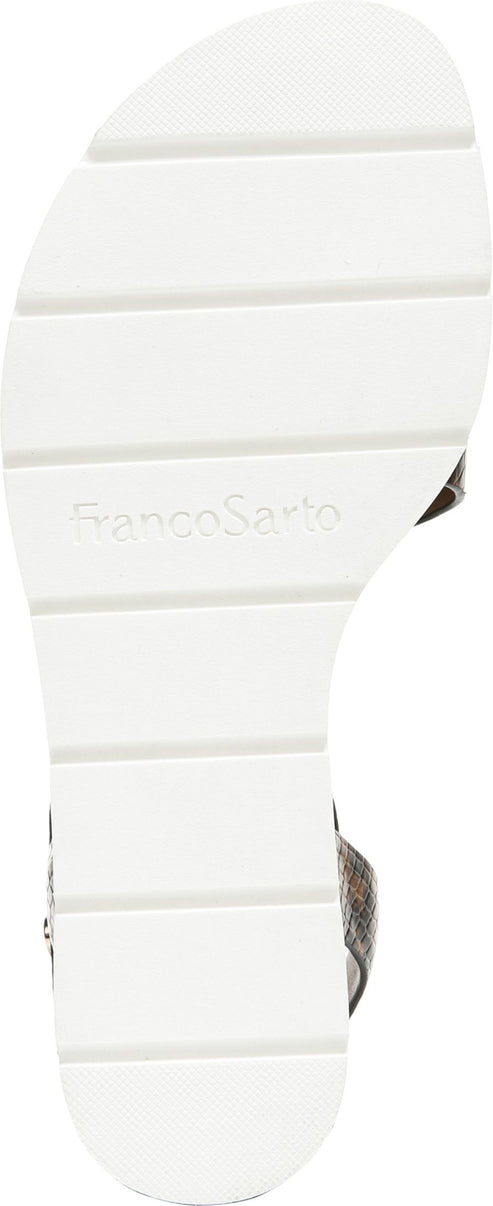Franco Sarto Sandals Daven Cognac Snake