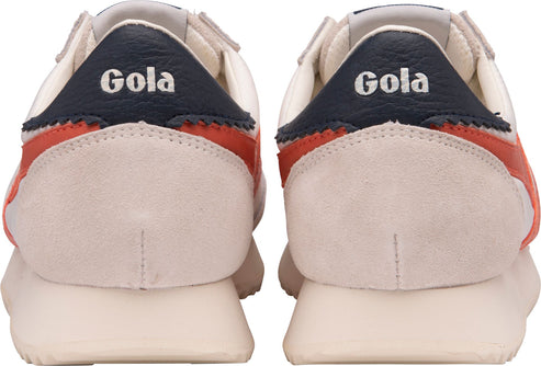 Gola Shoes Boston 78 Off White/hot Coral/navy