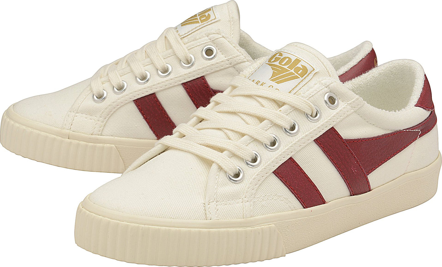 Gola Shoes Tennis Mark Cox Off White/deep Red