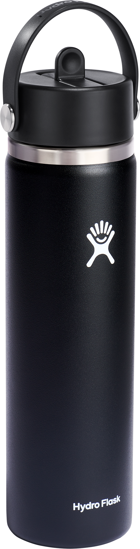 Hydro Flask Accessories 24oz Wide Flex Straw Cap Black