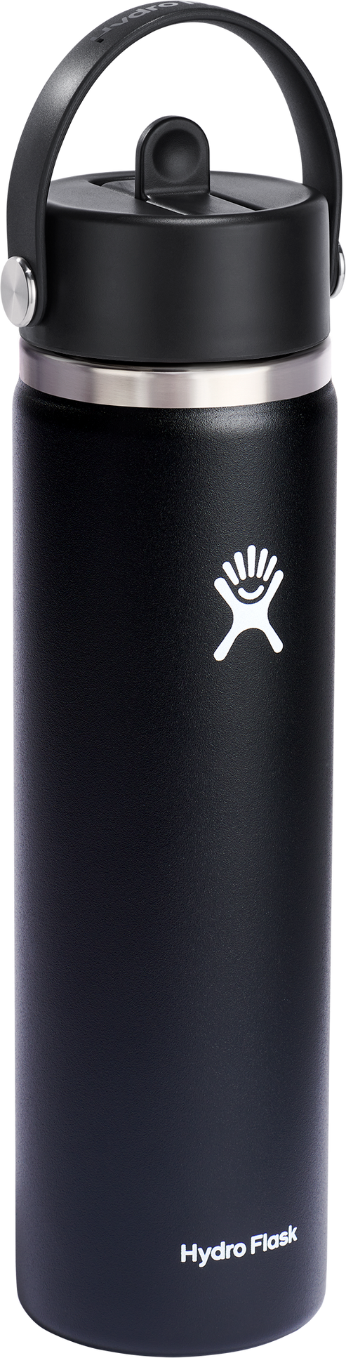 Hydro Flask Accessories 24oz Wide Flex Straw Cap Black