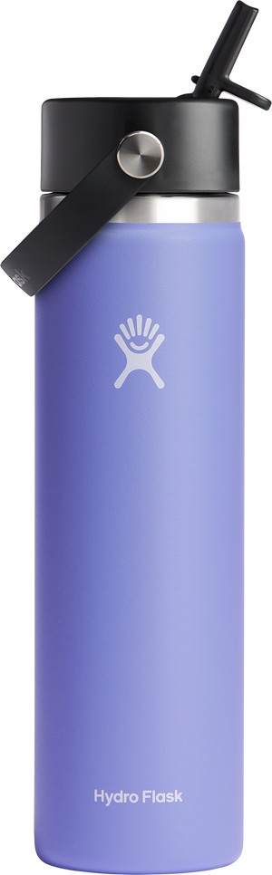 Hydro Flask Accessories 24oz Wide Flex Straw Cap Lupin