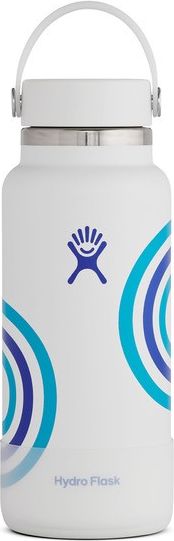 Hydro Flask Accessories 32oz Wide Mouth With Flex Lid And Boot Whitecap