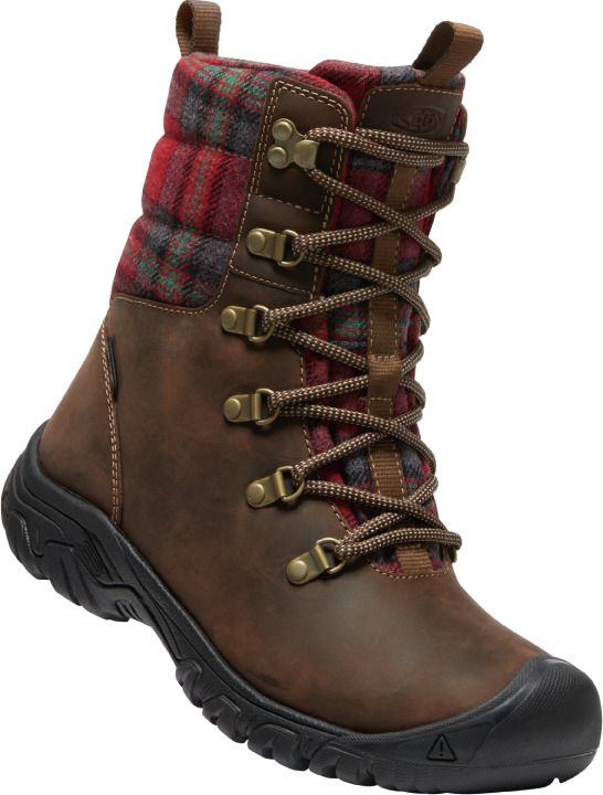 KEEN Boots Greta Boot Waterproof Dark Brown