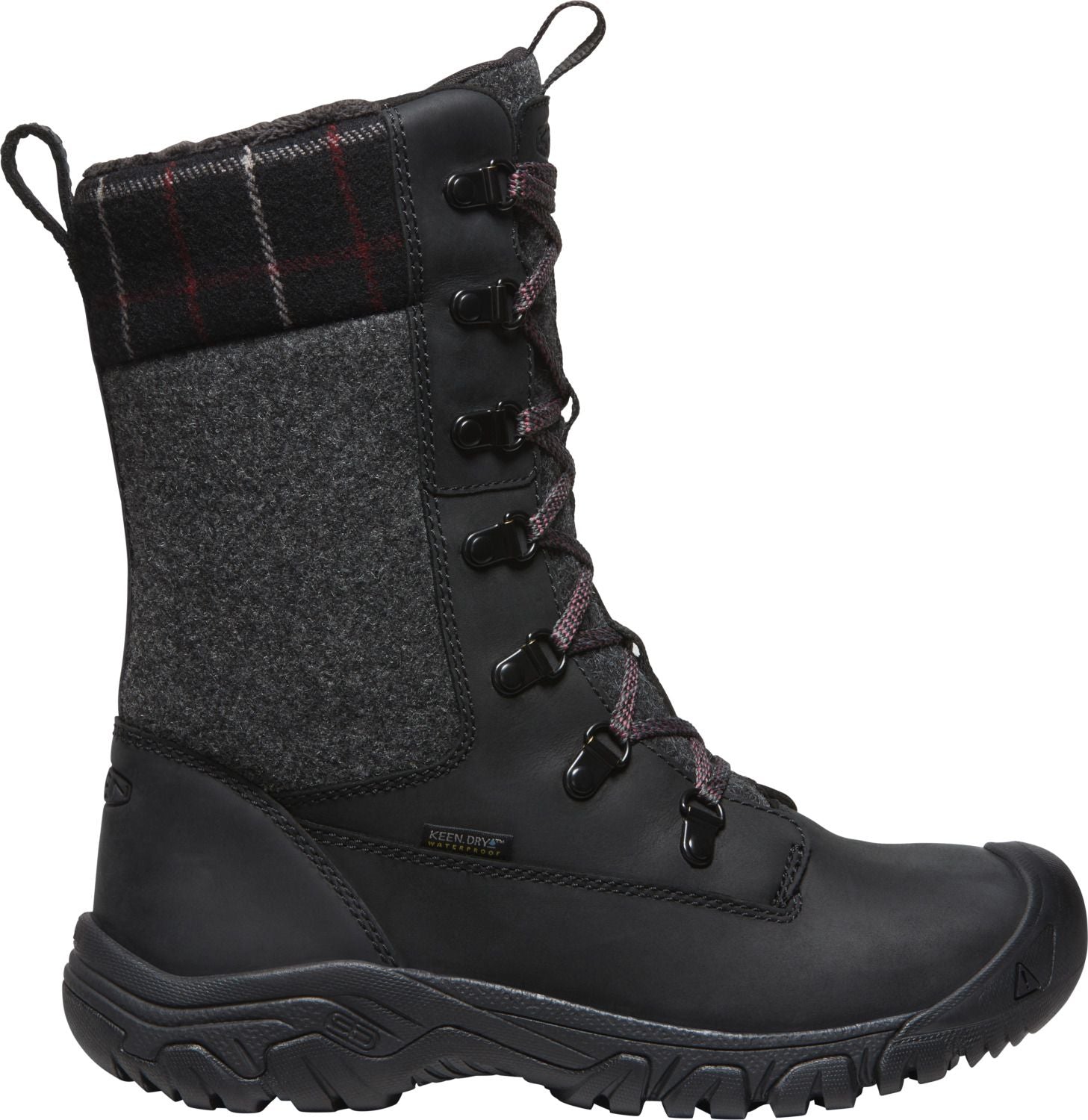 Greta Tall Boot WP Black | Quarks Shoes