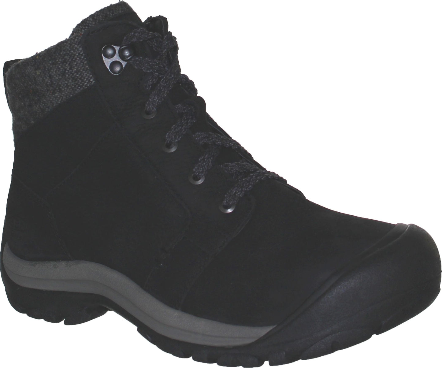 Hiking Boot Keen Kaci Black Kaci II Winter Mid Waterproof Black