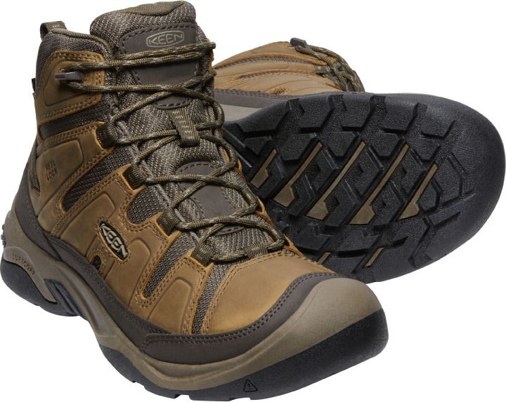 qqqqqa Men's Circadia Mid Watproof Wide Bison | Quarks Shoes