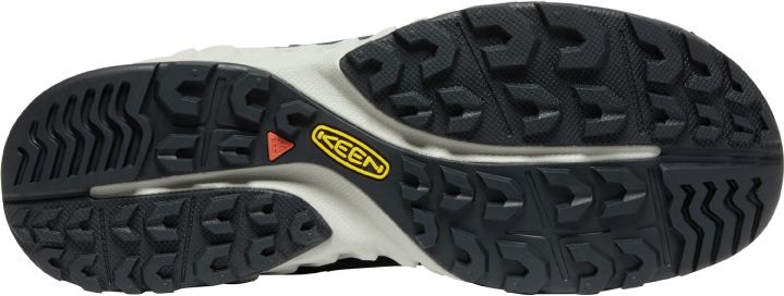 Sole of a shoe displaying a tread pattern and the word "KEEN".