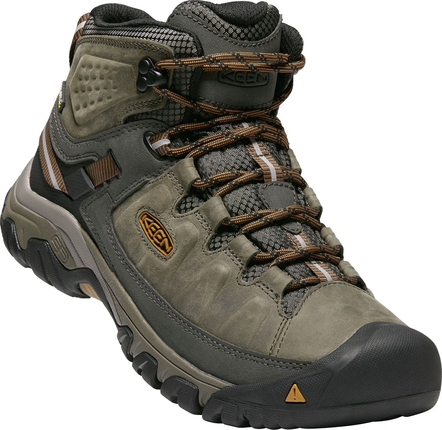 Men's Targhee III Mid Waterproof Black Olive – Quarks Shoes
