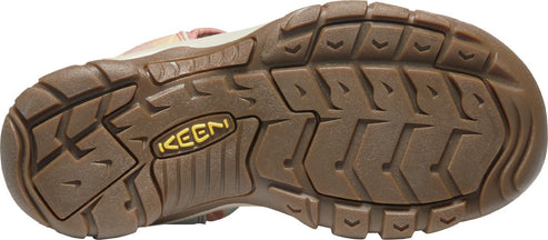 A shoe's outsole with visible KEEN logo.