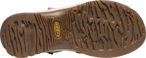 Sole of shoe with the word "KEEN" in an oval.