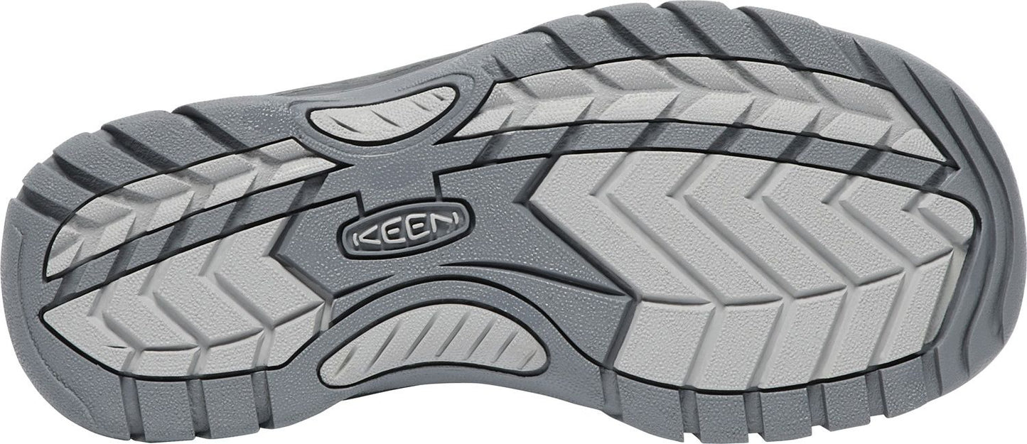 Shoe sole with the KEEN logo in the center.
