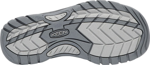 Shoe sole with the KEEN logo in the center.