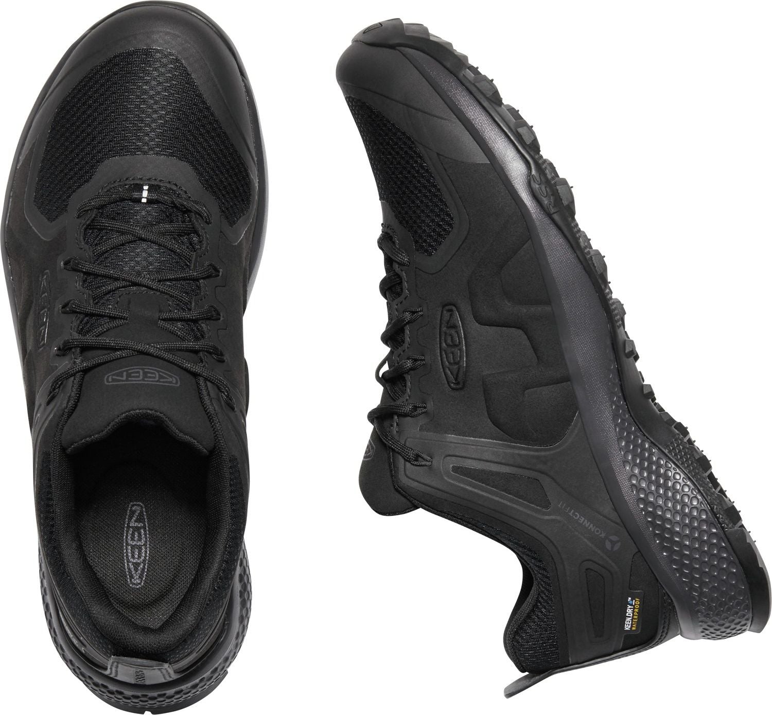 Men's Explore Waterproof Black | Quarks Shoes
