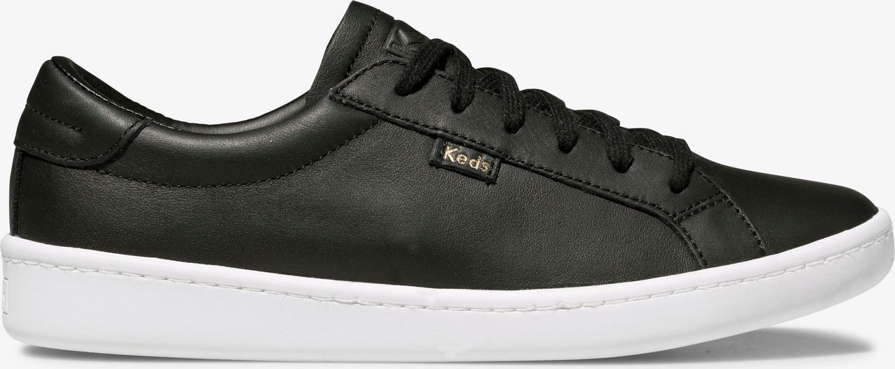 Keds Shoes Ace Leather Black