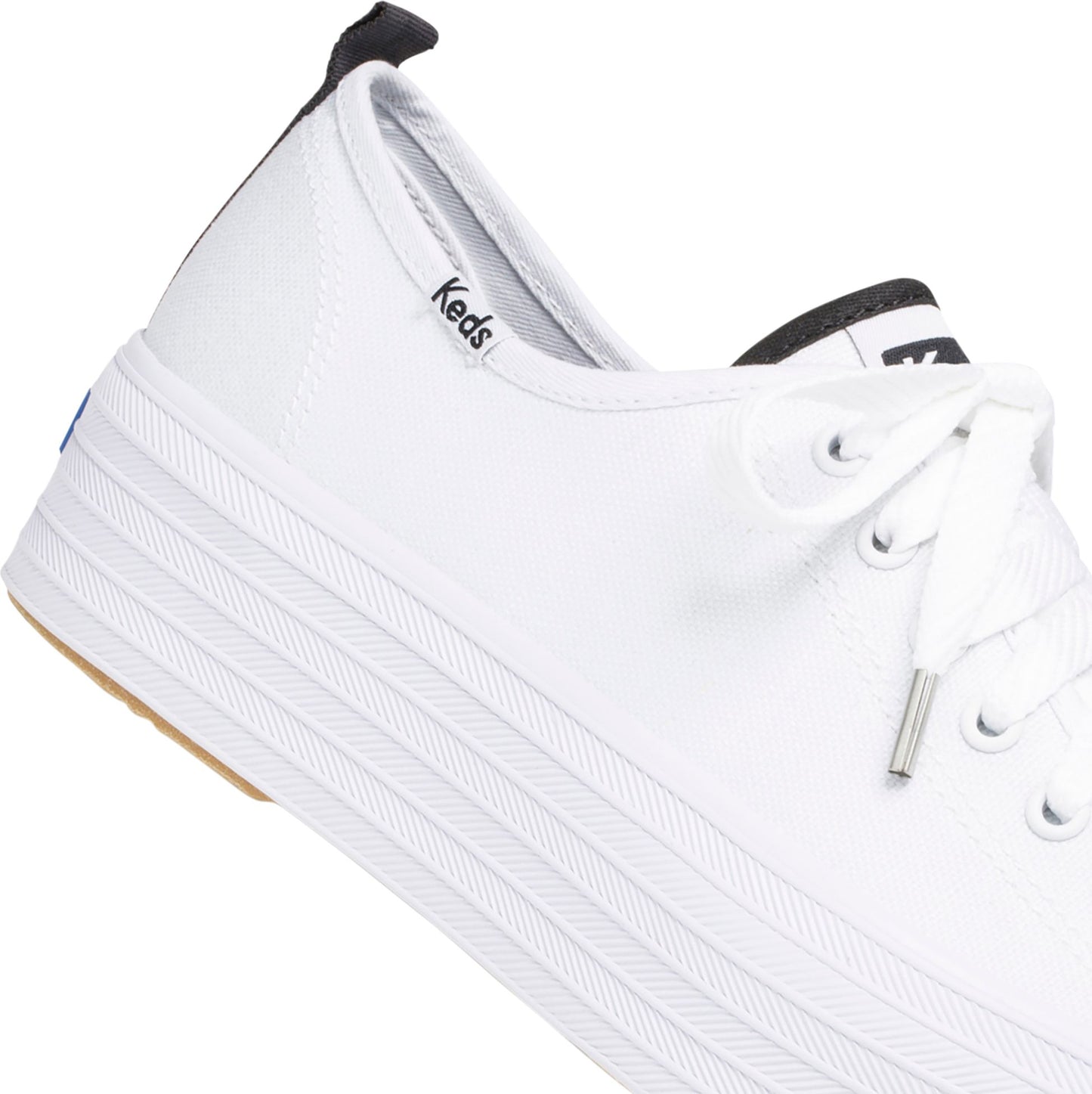 Triple Up Solids White โ Quarks Shoes