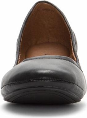 Lucky Brand Shoes Emmie Black Oiled Cabretta Leather