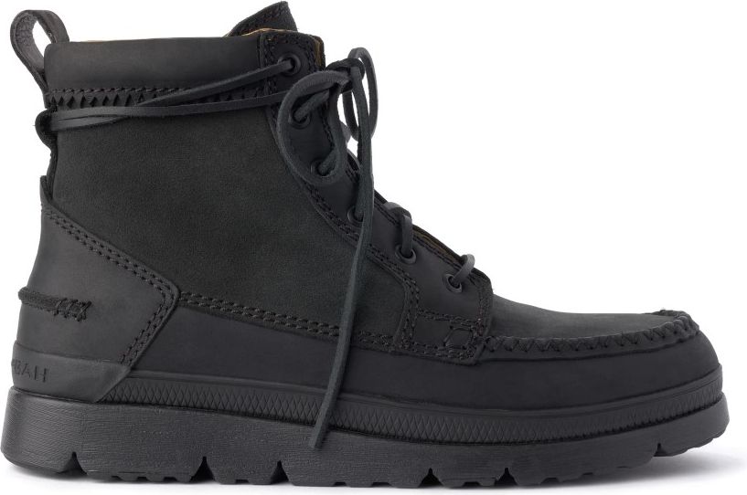 Mesa Moc-toe Boot Black/Copper – Quarks Shoes