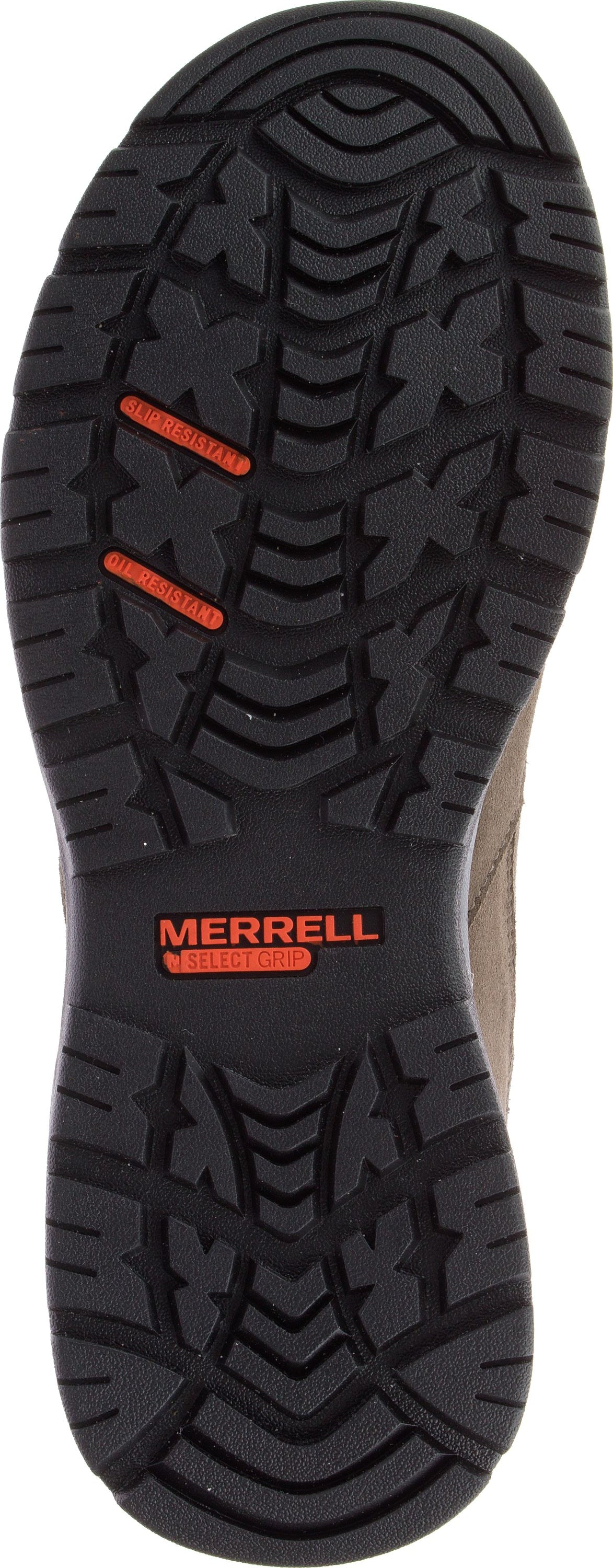 Merrell Boots Men's Windoc Mid Waterproof Csa Steel Toe Boulder