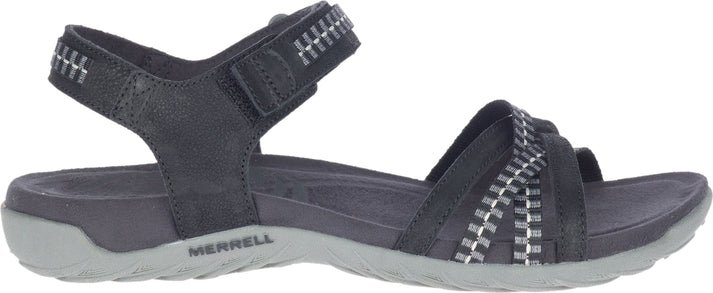 Merrell Sandals Terran 3 Cush Cross Black - Wide