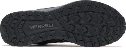 A shoe sole with the text MERRELL on it.