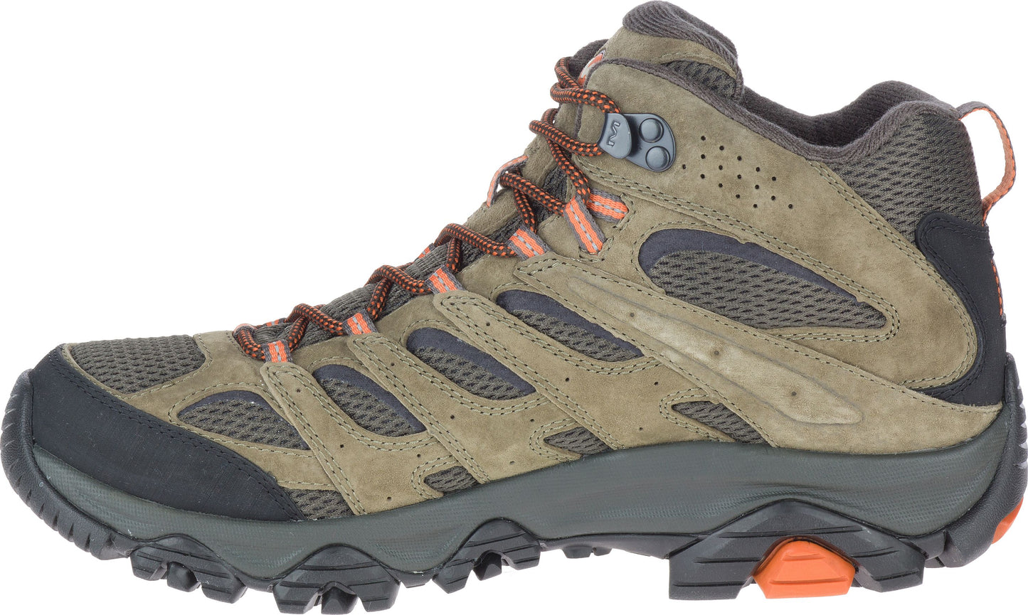 Merrell Shoes Moab 3 Mid Waterproof Olive