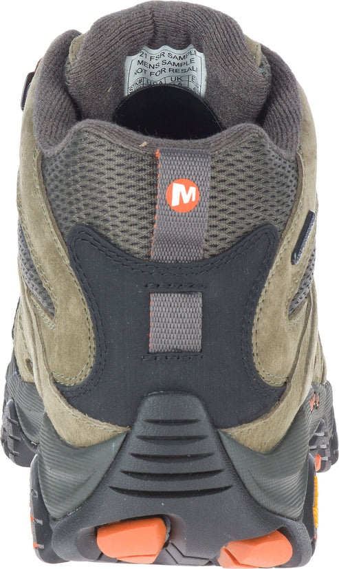 Merrell Shoes Moab 3 Mid Waterproof Olive