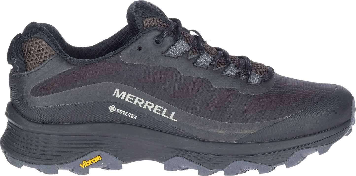 Merrell Shoes Moab Speed Gtx Black/asphalt