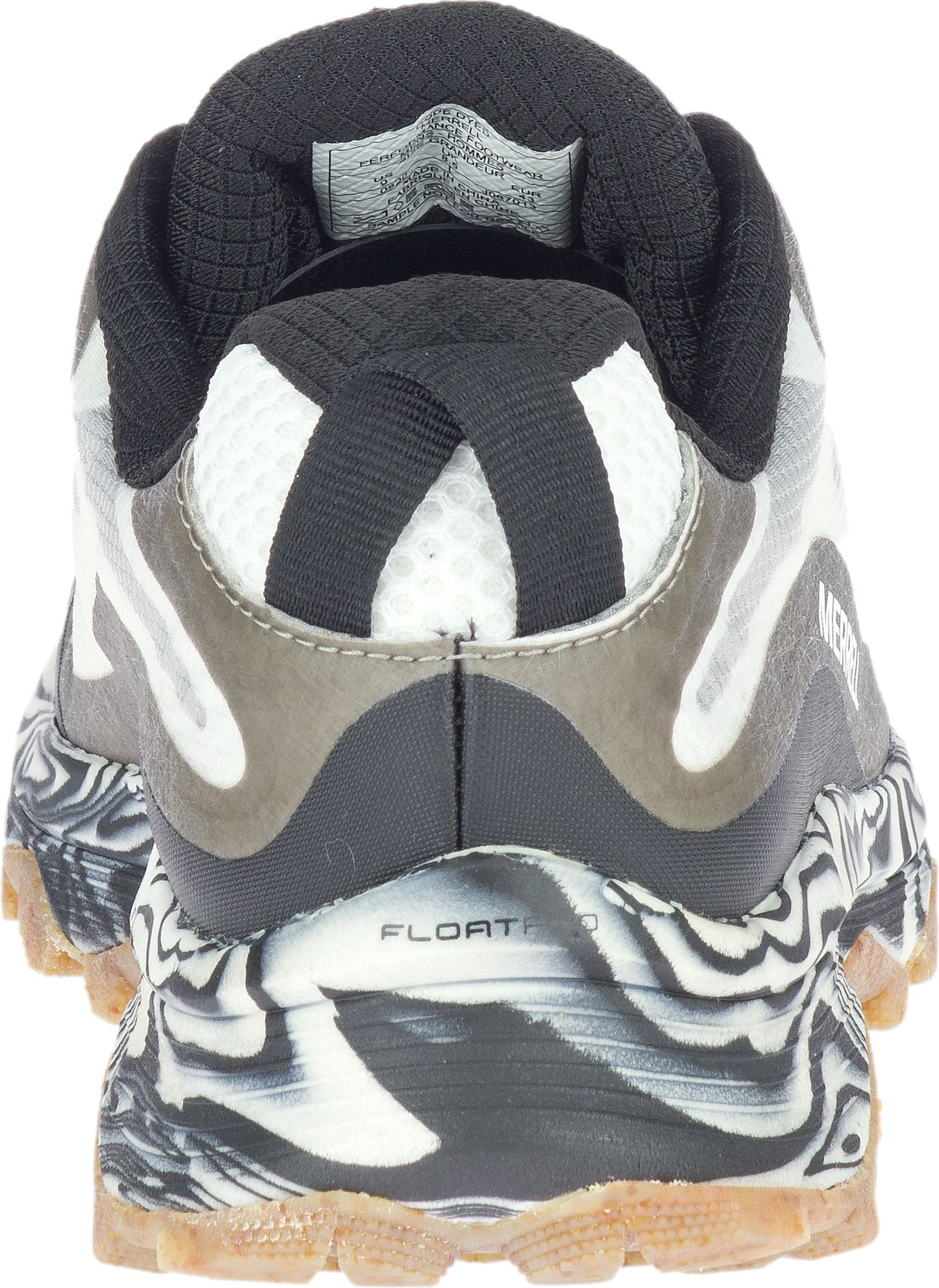 Merrell Shoes Moab Speed Solution Dye Black White