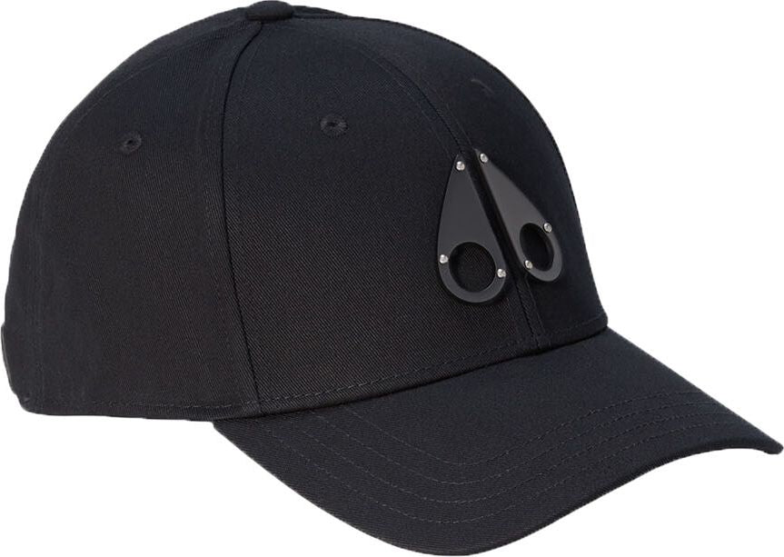 Moose Knuckles Accessories Logo Cap Black