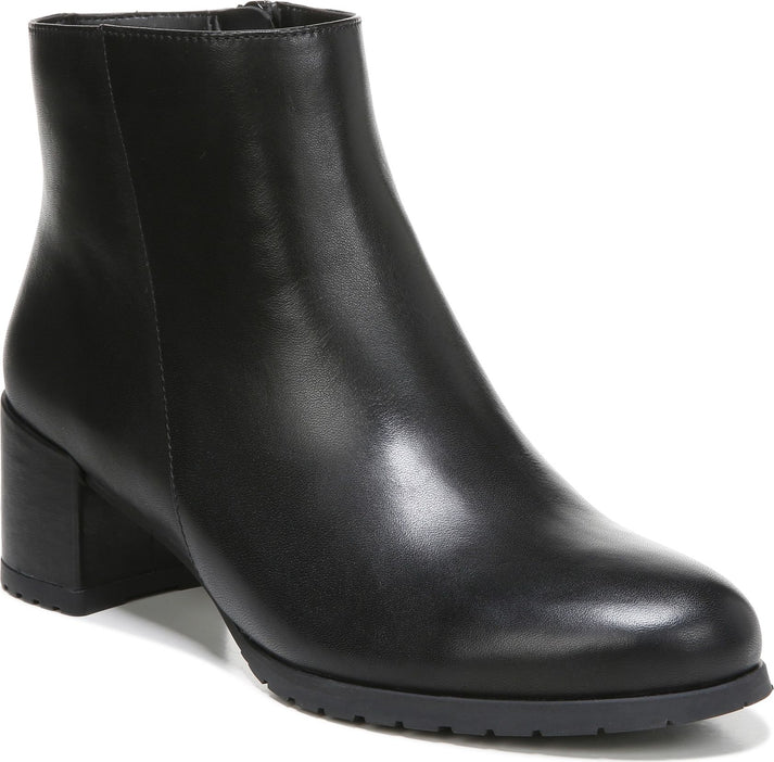 Naturalizer Boots Bay Black Waterproof Leather